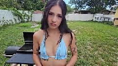 Hijastra ruega que invite a sus amigas sofie reyez historia sucia danny dirt