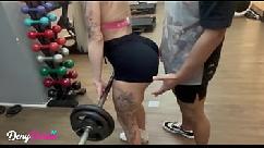 Tuve sexo con la rubia más sexy del gimnasio
