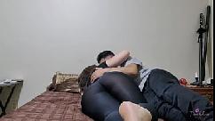 Me quedé a solas con mi tia nalgona se lo metí por el culo