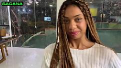Jovencita flaca cuando lo vio no pudo resistirse